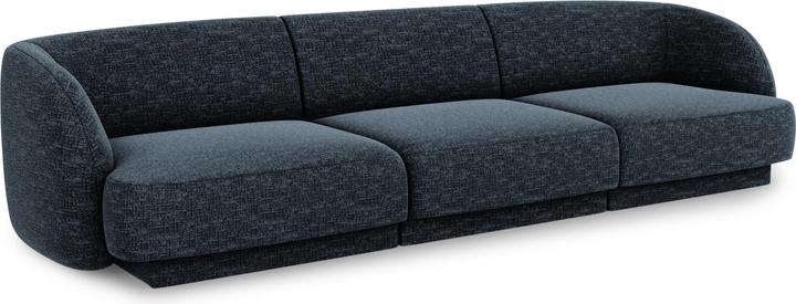 Actual product image Micadoni Sofa, "Miley", 3 Seats, 255x90x70Made in Europe (2 person sofa, 3-seater, 4-seater)