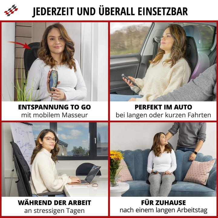 Actual product image Walser Massage seat pad Relax Dri