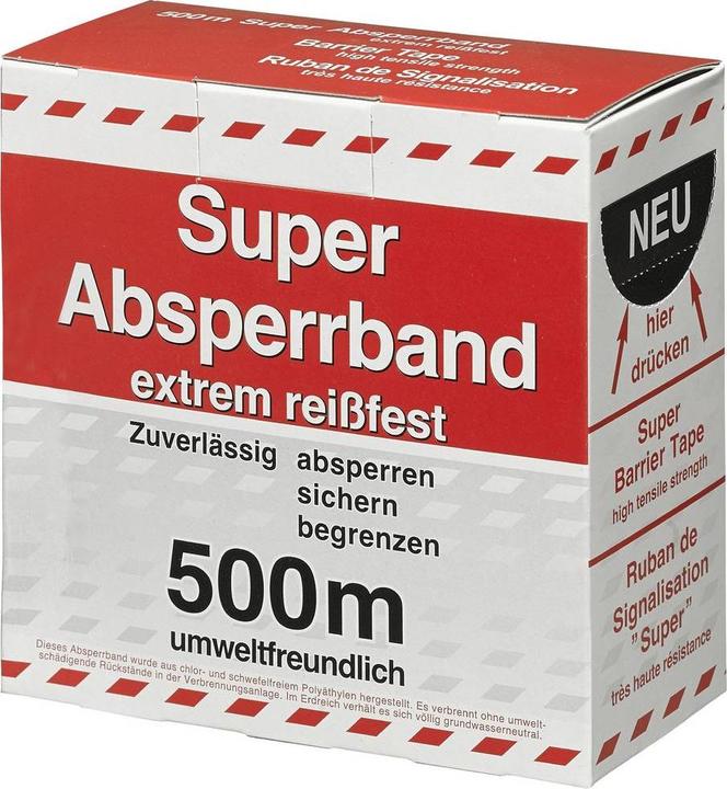 Produktbild kwb Folien Absperrband, 500 m