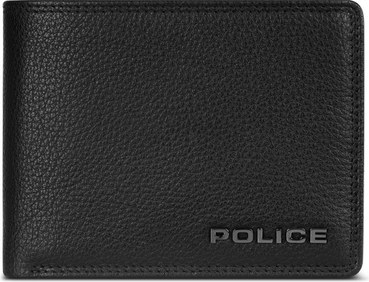 Immagine prodotto Police Geldbörse RFID Leder 12 cm ausklappbar mit Reissverschlussfach