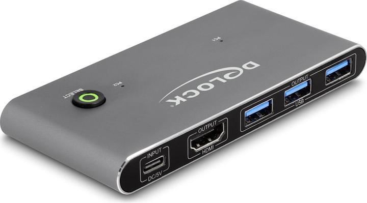 Actual product image Delock KVM Switch