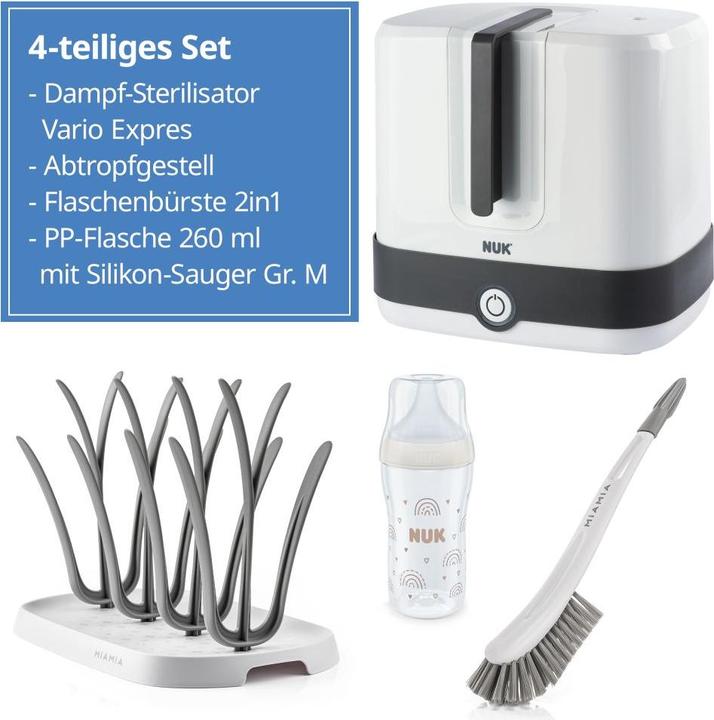 Actual product image NUK Sterilisatoren & Vaporisatoren 4-tlg. Reinigungs-Set für Babyflaschen -