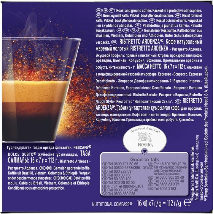Actual product image Nescafé Dolce Gusto Ardenza (16 x Port.)