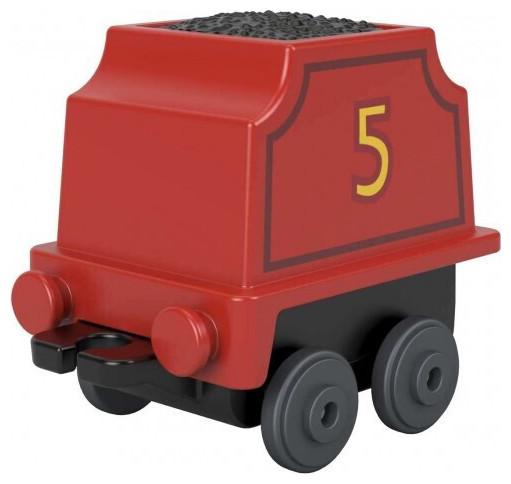 Image du produit Mattel Fisher-Price Thomas & Friends die-cast push-along James toy train engine for preschool kids ages 3+