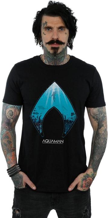 Image du produit Mens Aquaman Ocean Logo T-Shirt (S)