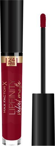 Image du produit Max Factor Lipfinity Velvet Matte Liquid Matte ( Crayon à lèvres ) 4 ml - (090 Rouge Allure)