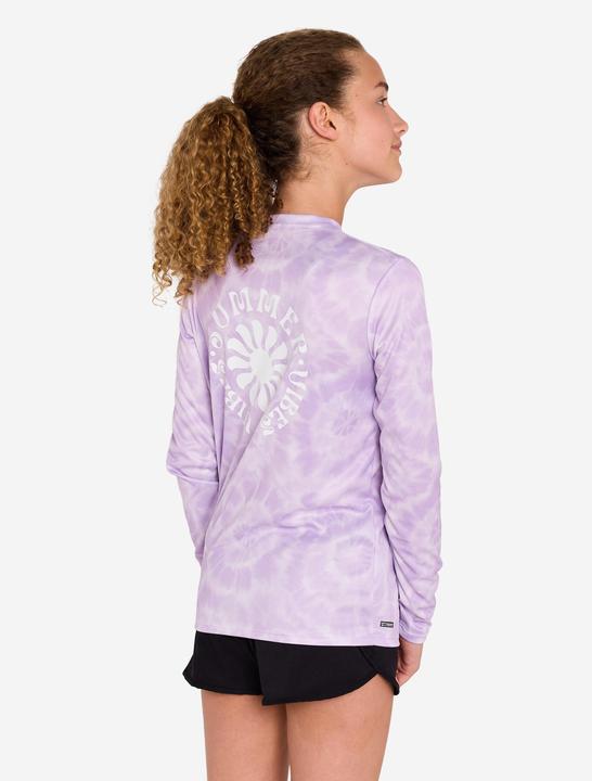 Image du produit Olaian T-shirt anti UV manches courtes surf Junior - 100 Vibes parme (10, 11, 12)