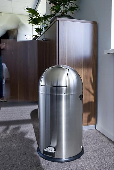 Produktbild kaiserkraft Push-Abfallsammler (33 l)