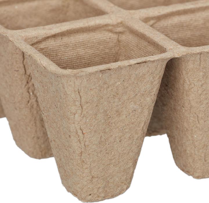 Actual product image Relaxdays Fibre Pots, Set of 17