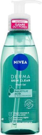 Immagine prodotto NIVEA Gel detergente Derma Skin Clear (Gel detergente) 150 ml (Gel, 150 ml)