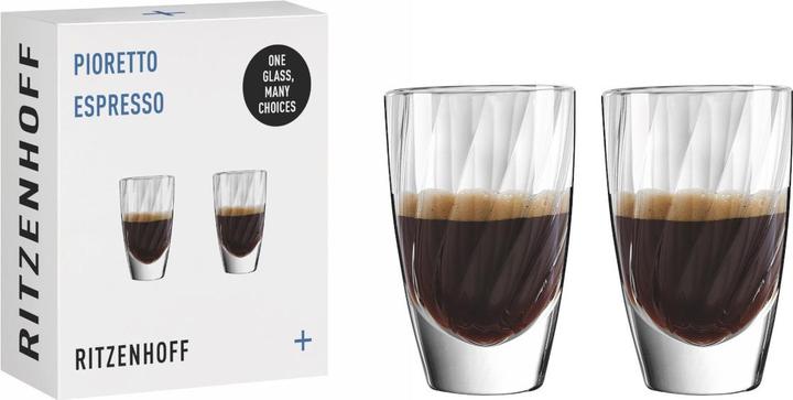 Image du produit Ritzenhoff Pioretto Espressoglas 2er Set RDT F25 (50 ml, 2 x)