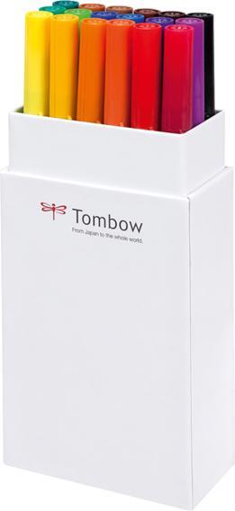 Actual product image Tombow ABT Dual Brush (Multicoloured, 18 x)