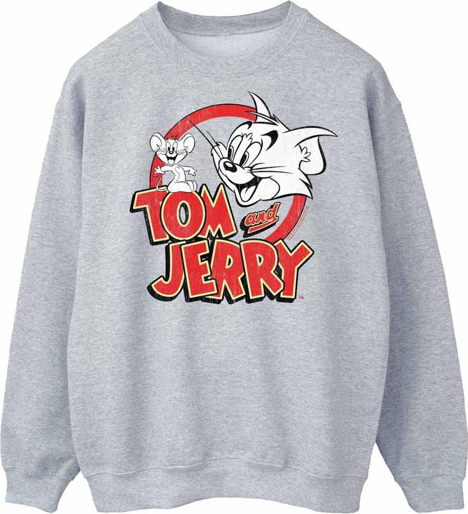 Image du produit Tom & Jerry - Sweat DISTRESSED LOGO - Femme (XL)