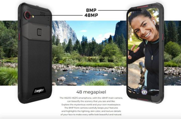 Image du produit Energizer H620S 4G NOIR IP69 (64 Go, Noir, 6.20", Double SIM hybride, 48 Mpx, 4G)