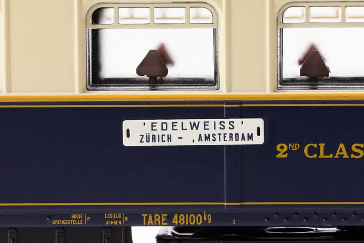 Immagine prodotto Rivarossi CIWL 3 parti. Set Edelweiss Pullman Express DD3 VPC Fleche d Or + VP Étoile du Nord Ep. II