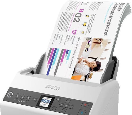 Actual product image Epson WorkForce DS-730N (RJ45, USB)