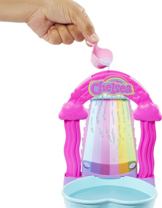 Actual product image Mattel Barbie Chelsea water slide playset