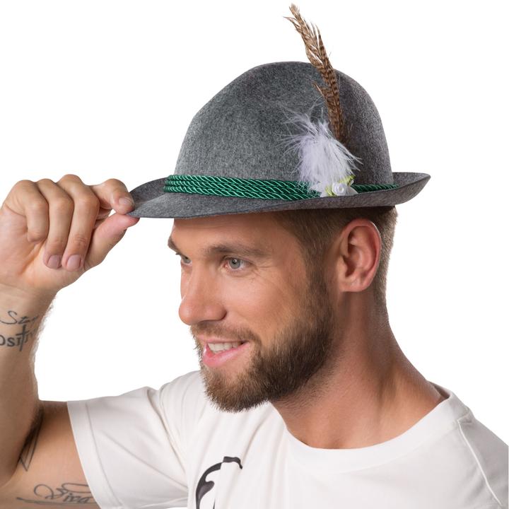 Immagine prodotto Dressforfun Cappello tradizionale grigio con stella alpina