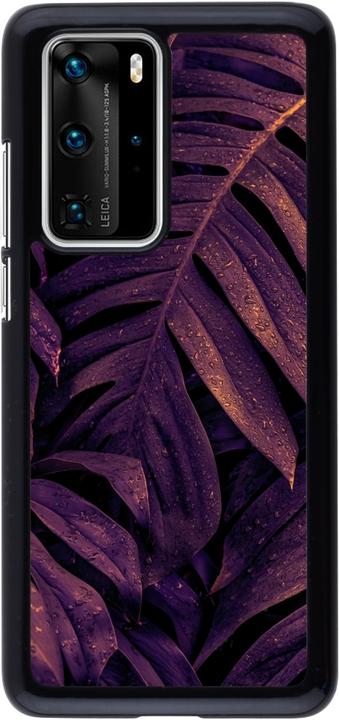 Produktbild PhoneLook Hülle Purple Light Leaves (Huawei P40 Pro)