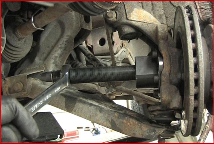 Produktbild KS Tools Radlager-Werkzeug-Satz für Ford Transit, 17-tlg