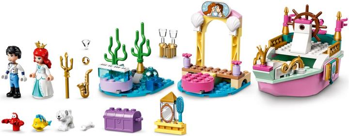 Actual product image LEGO Arielle's party boat (43191, LEGO Disney)