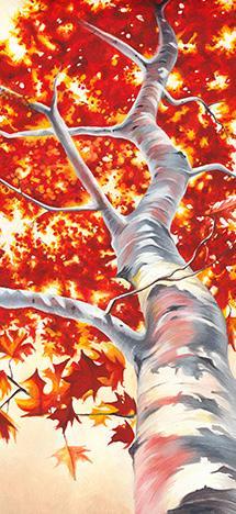 Trenddeko Müller - Ahornbaum - Panorama (200 x 91 cm)