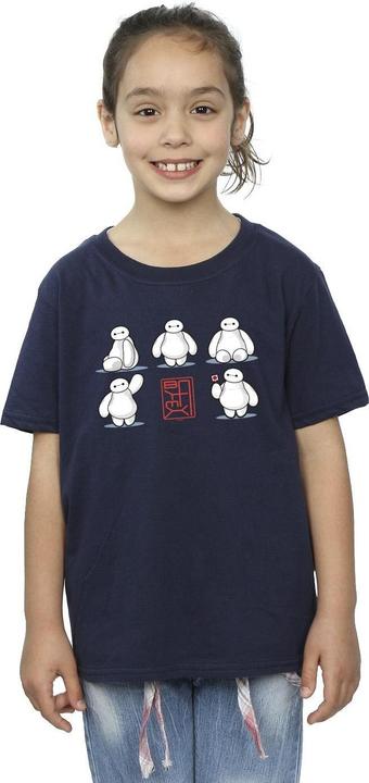 Immagine prodotto Disney Big Hero 6 Baymax Many Poses Maglietta Ragazze (104)