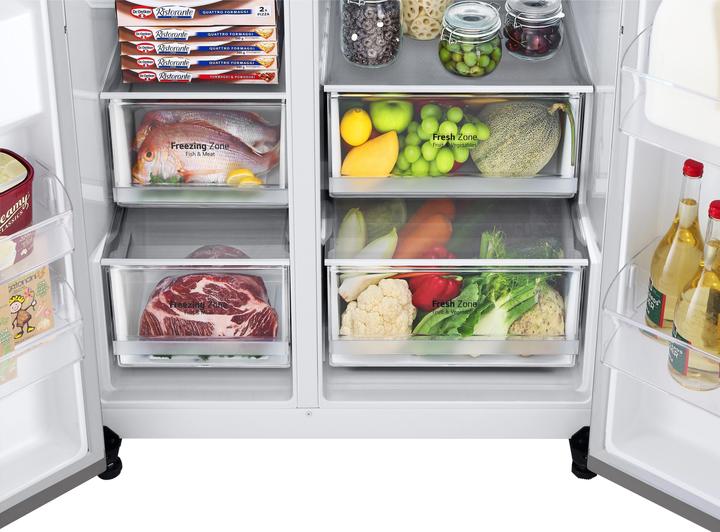 Immagine prodotto LG Foodcenter GSJV70PZTE Platinum Silver (635 l)