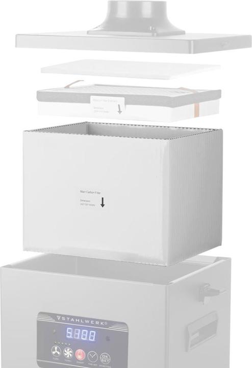 Immagine prodotto Stahlwerk Set di 3 pre-filtri per l'unità di aspirazione fumi FE-150 ST Filtro di ricambio