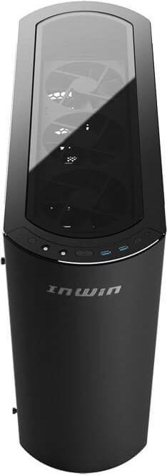 Actual product image In Win Case||915|Tower|Not included|ATX|EATX|MicroATX|MiniITX|Colour Black|915BLACK (ATX, mATX, Mini-ITX, E-ATX)