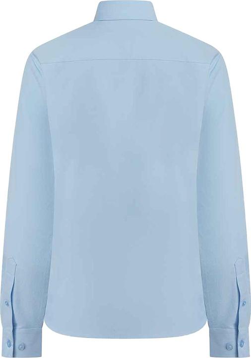 Actual product image Henbury Womens/Ladies Cotton CoolPlus Long-Sleeved Formal Shirt (XS)