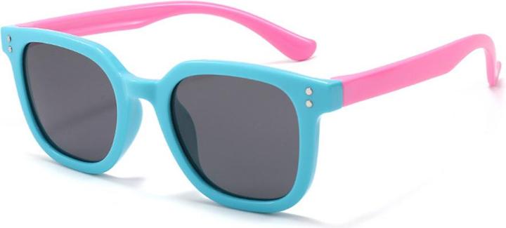 Produktbild Techsuit - Sunglasses Polarised (8351-C27) - Square Shape, for Kids - Lake Blue / Pink