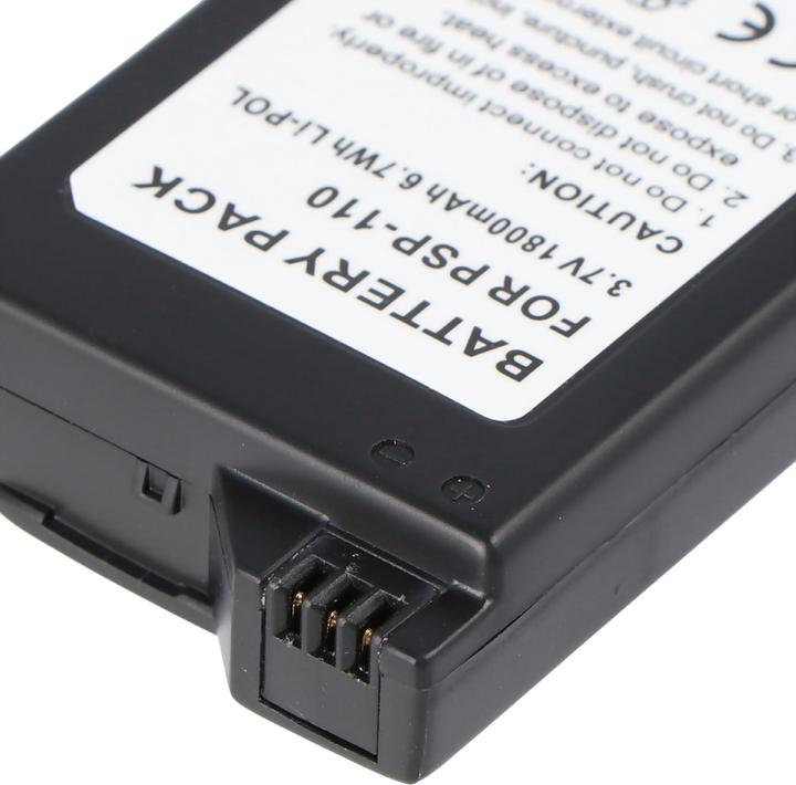 Produktbild XCell Li-Ion-Akku 1800mAh 3.7V für Spielkonsole wie Sony PSP-110, PSP-280G