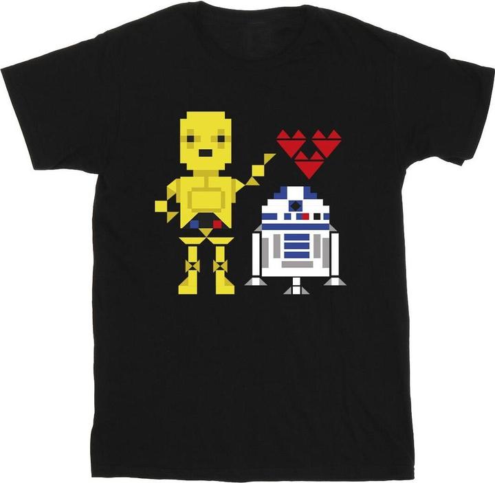 Immagine prodotto Star Wars Heart Robot Maglietta Uomo (M)