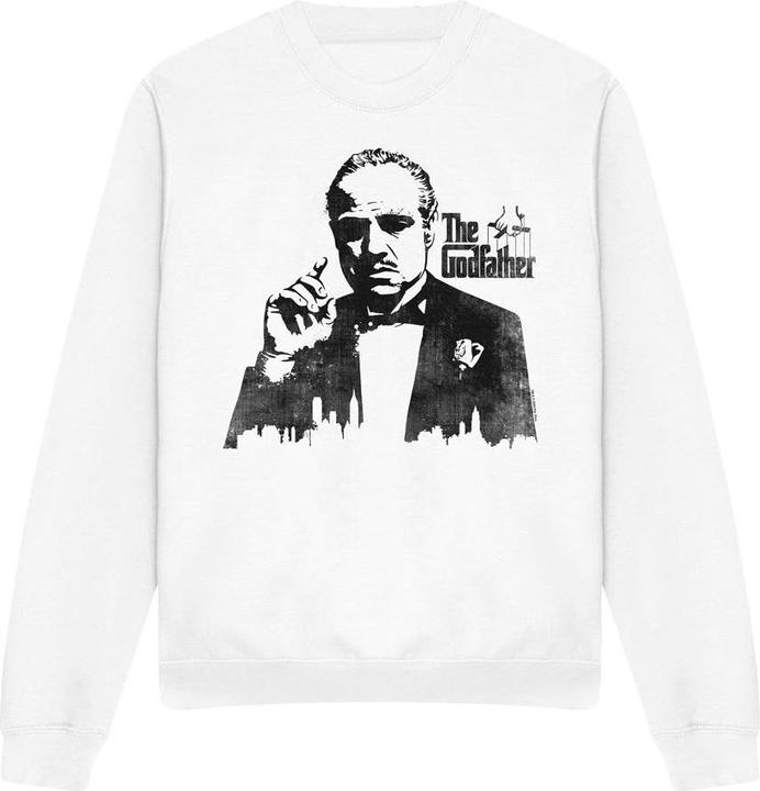 Actual product image The Godfather Unisex Adult Silhouette Sweatshirt (L)