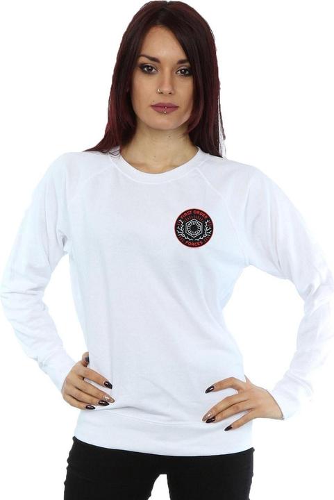 Actual product image Star Wars Womens/Ladies The Rise Of Skywalker First Order Forces Breast Print Sweatshirt (M)