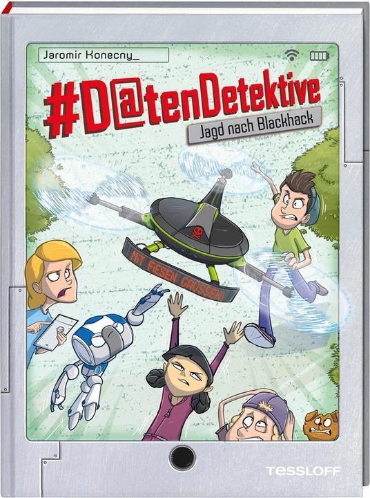 Produktbild Tessloff #Datendetektive. Band 4. Jagd nach Blackhack (Deutsch, Marek Bláha, Jaromir Konecny, 2021)