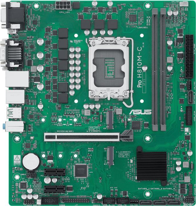 Immagine prodotto ASUS PRO H810M-C-CSM (LGA 1851, Intel H810, mATX)