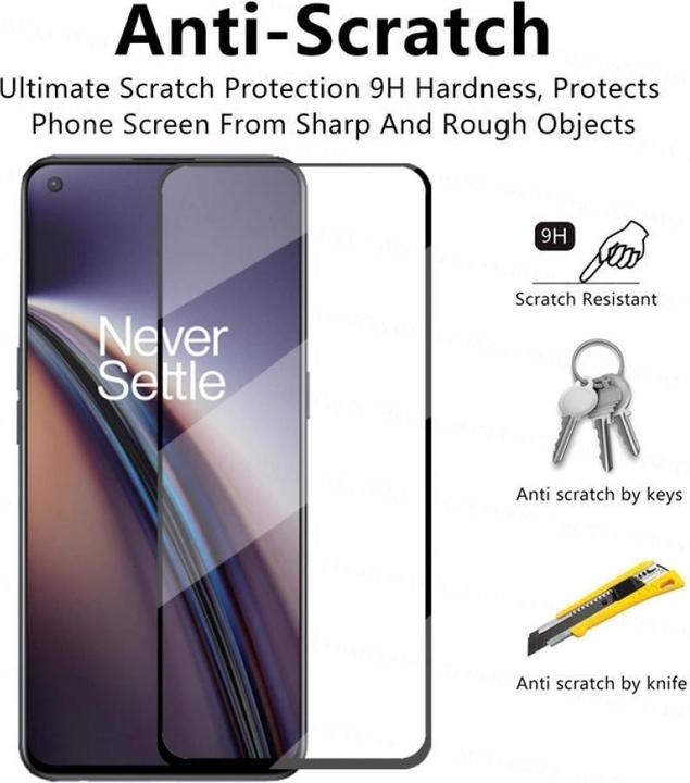 Immagine prodotto Screenguard OnePlus Nord CE 5G Pellicola di vetro protettiva a schermo intero 2.5D 9H (1 Pezzo/i, OnePlus Nord CE 5G)