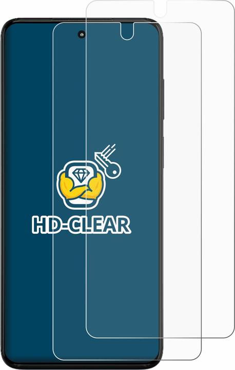 Actual product image BROTECT Screen Protector Clear (2 Piece, Motorola Moto G82 5G)
