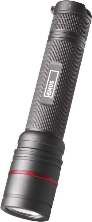 Actual product image Emos CREE LED Rech. Metal Flashlight Ultibright 80, 600lm (15.10 cm, 600 lm)