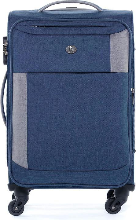 Produktbild Fergé Hellblau und Grau 3er Set (110 l, Handgepäck (bis 50l), L (90 - 115l), XL (ab 115l))