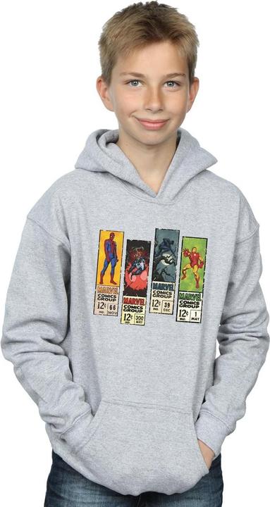 Actual product image Boys Comic Strips Hoodie (128)