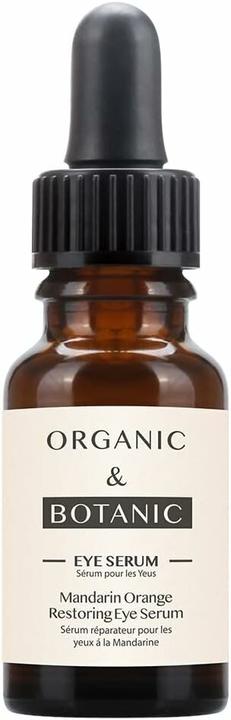 Actual product image Organic & Botanic MANDARIN ORANGE restoring eye serum 15 ml (Serum, 15 ml)