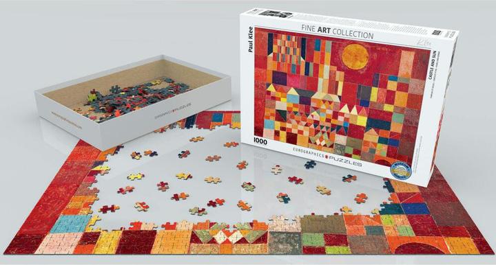 Produktbild Eurographics Burg und Sonne von Paul Klee (1000 Teile)