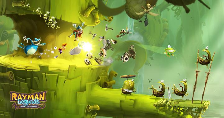 Actual product image Ubisoft Rayman Legends Definitive Edition (Code in Box) (Switch Lite, Switch OLED, Switch, DE)
