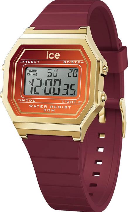 ICE Watch Ice Digit Retro Ruby Ember (Digitaluhr, 32 mm)