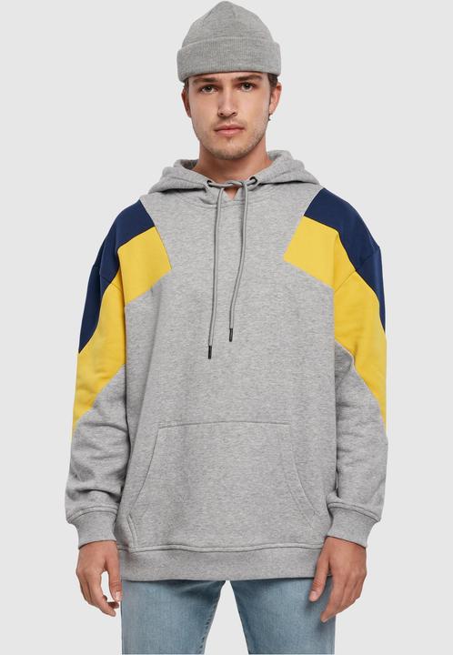 Image du produit Urban Classics Oversize 3-Tone Hoody (L)