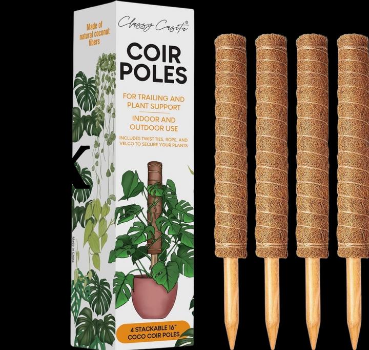 Actual product image Classy Casita Coconut rods climbing aids (160 cm)