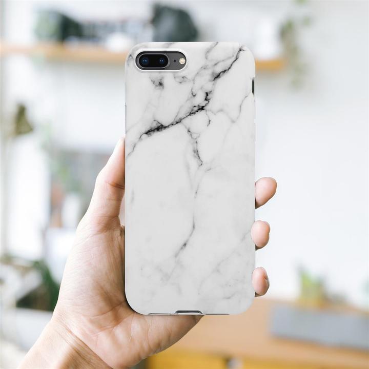 Image du produit Cadorabo Couverture IMD TPU Marbre coloré (Apple iPhone 7 Plus, Apple iPhone 7s Plus)